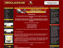 Tablet Screenshot of 360clicks.de